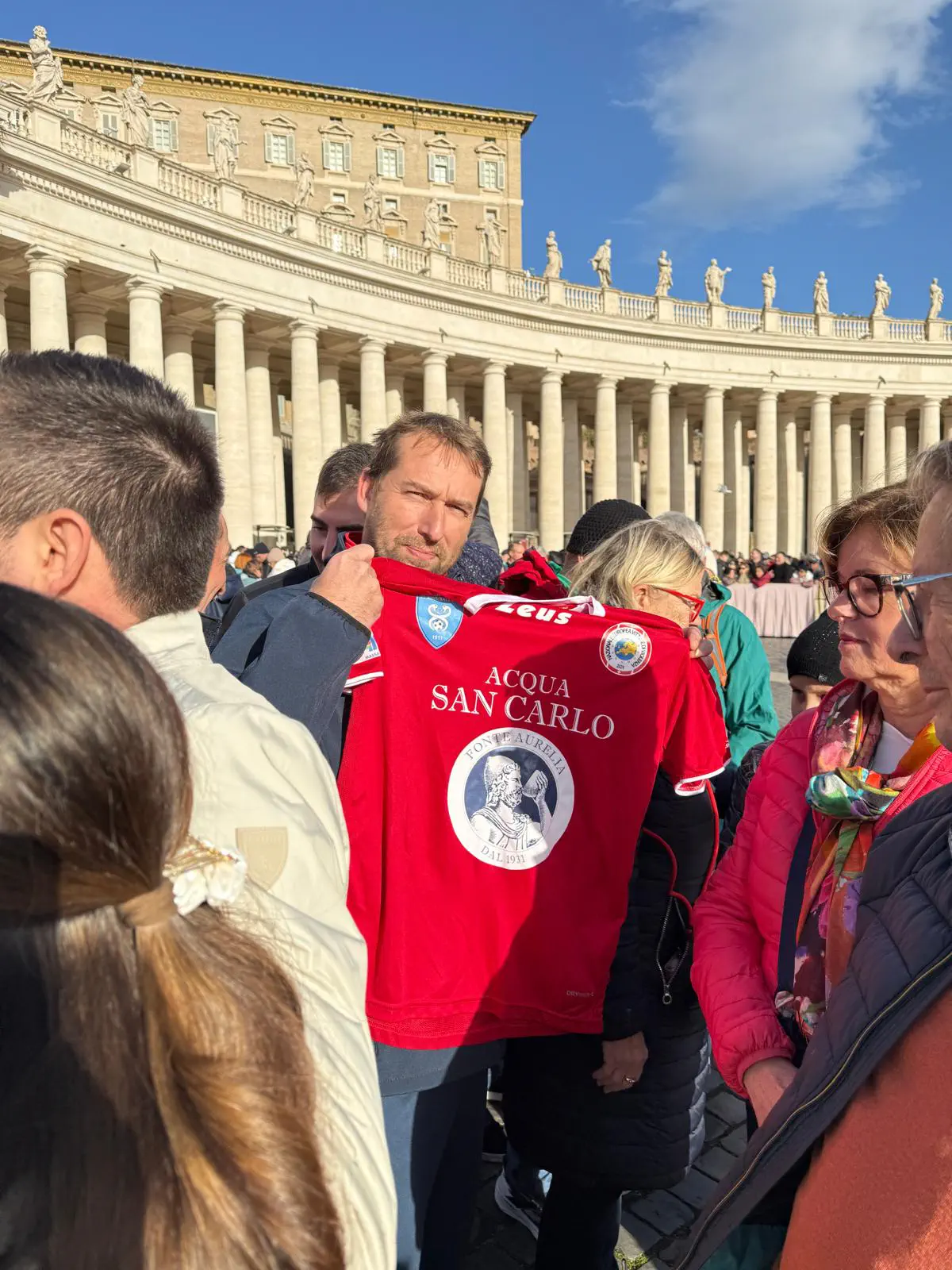 aevv-udienza-papa-maglietta