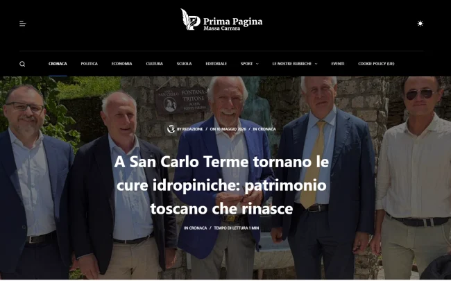 2026-05-10-prima-pagina-san-carlo-tornano-cure-idropiniche